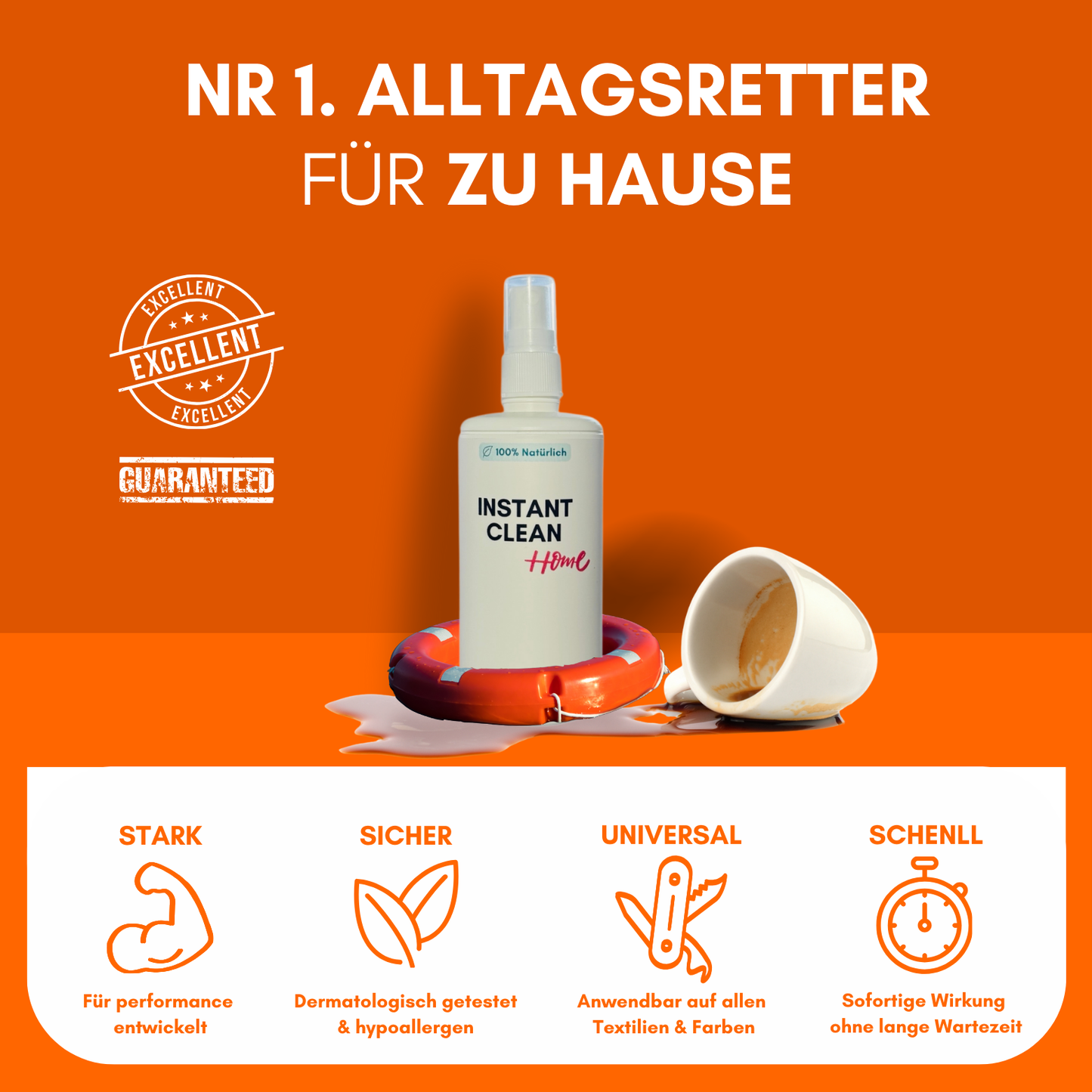 Home – 300× Reinheit für dein Zuhause.